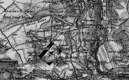 Old map of Berrystall Lodge in 1896
