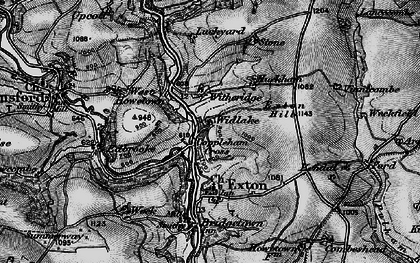 Old map of Armoor in 1898