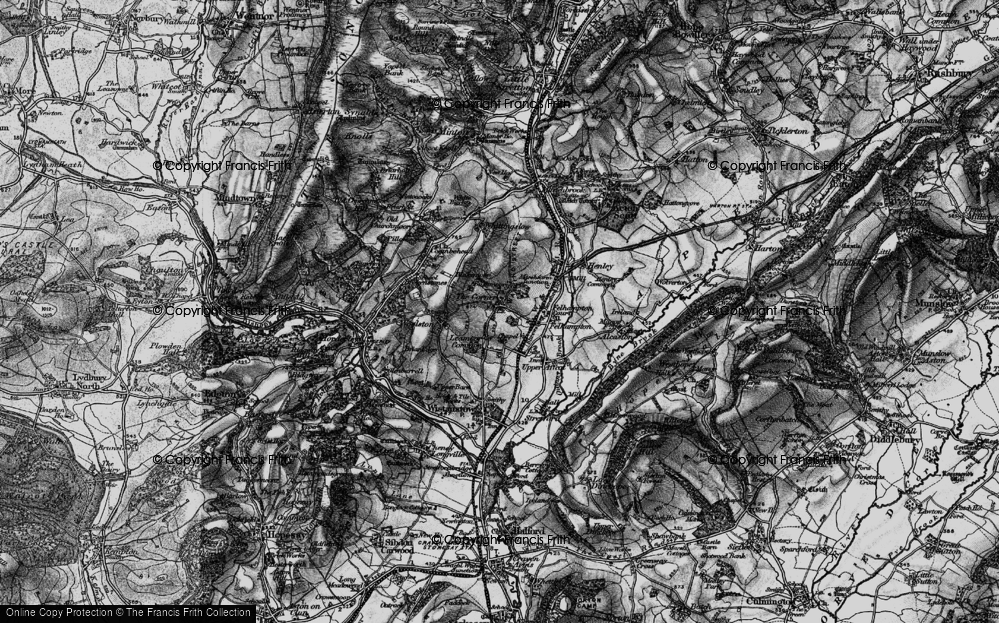 Old Map of Corner, The, 1899 in 1899