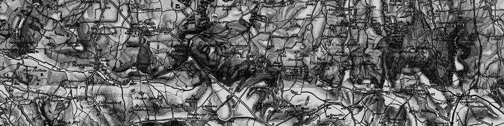 Old map of Woodwalls in 1898