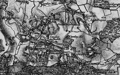 Old map of Corsley Heath in 1898
