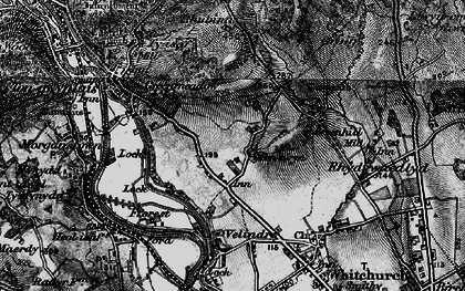 Old map of Coryton in 1898