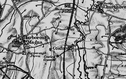 Old map of Lower Lodge Fm in 1898