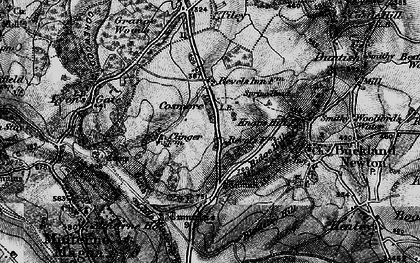 Old map of Cosmore in 1898