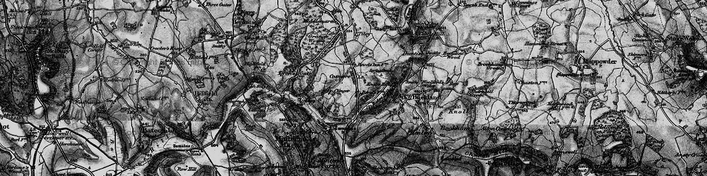 Old map of Cosmore in 1898