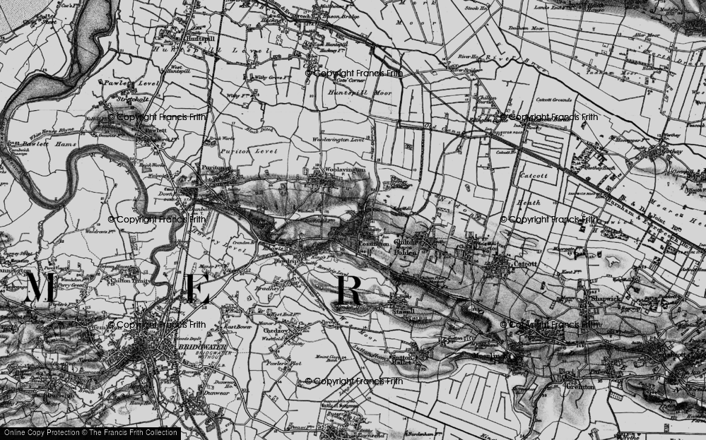 Old Map of Cossington, 1898 in 1898