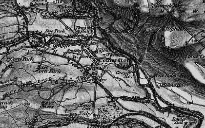 Old map of Wilden Beck in 1897