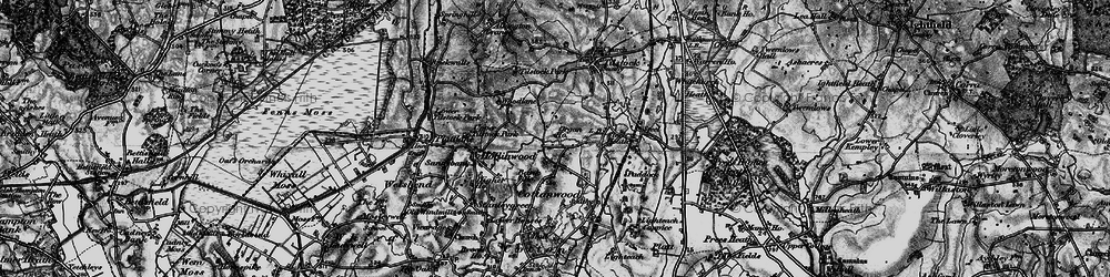 Old map of Cotonwood in 1897