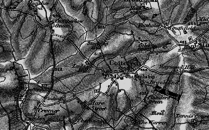 Old map of Cottered in 1896