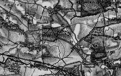 Old map of Cotterhill Woods in 1899