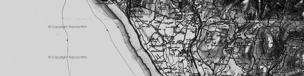 Old map of Coulderton in 1897