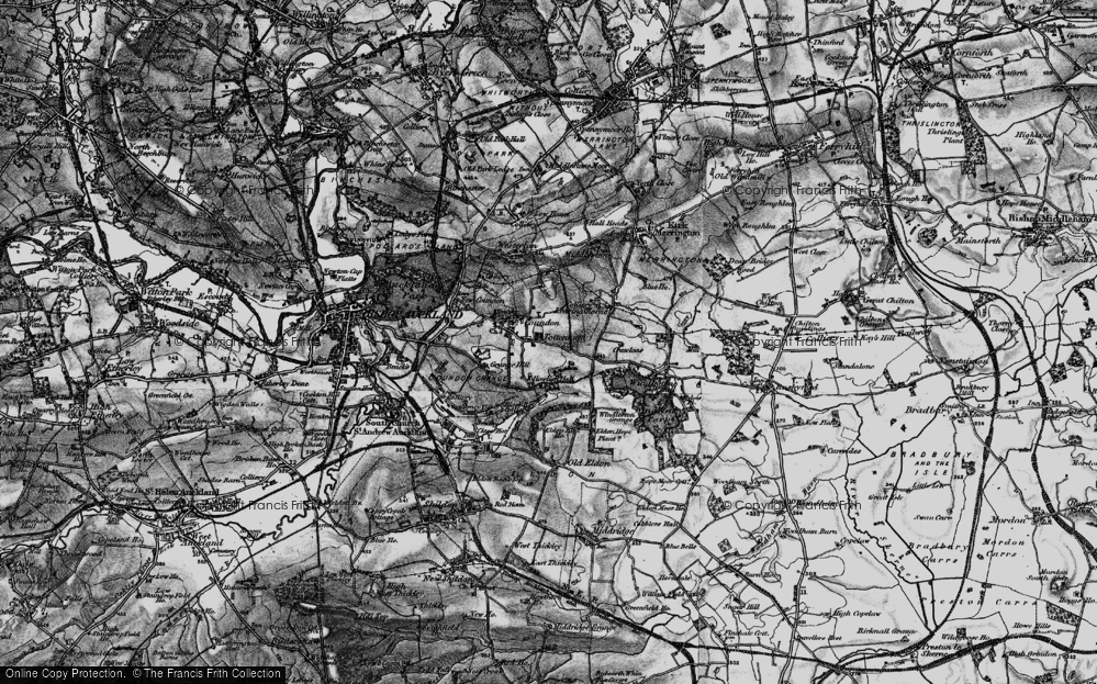 Old Maps of Coundon, Durham - Francis Frith