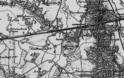 Old map of Cove in 1895