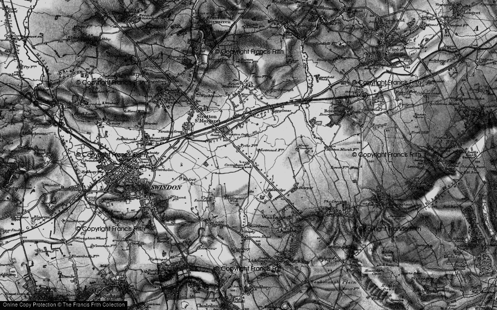 Old Map of Covingham, 1898 in 1898