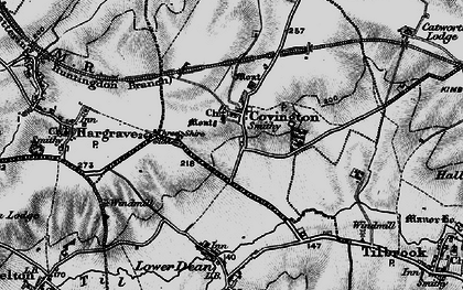 Old map of Covington in 1898
