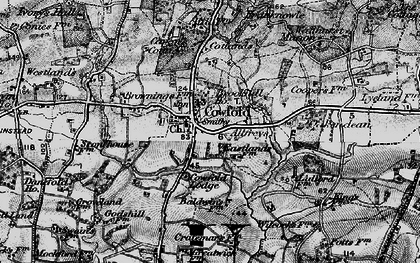 Old map of Brookhill Ho in 1895