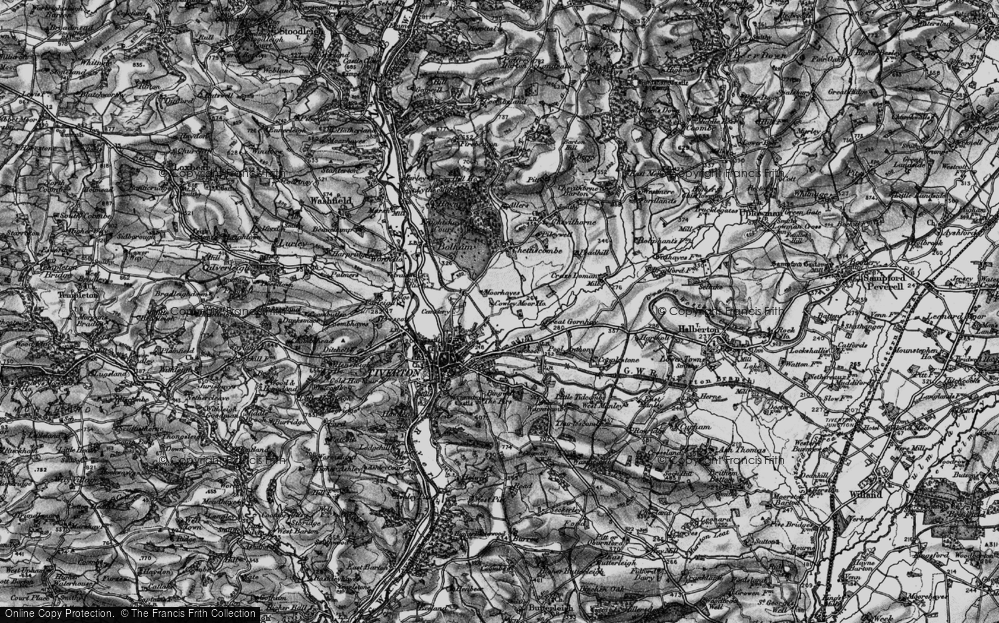 Old Map of Cowleymoor, 1898 in 1898