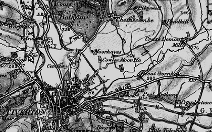 Old map of Cowleymoor in 1898