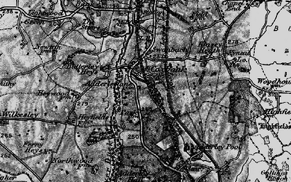 Old map of Butterley Heys in 1897
