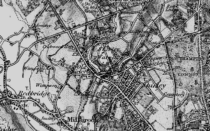 Old map of Coxford in 1895
