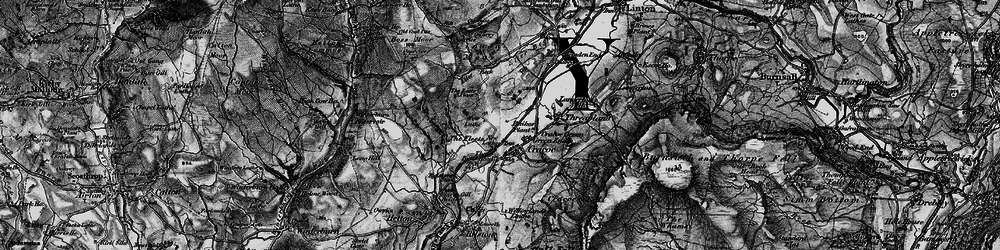 Old map of Linton Moor in 1898