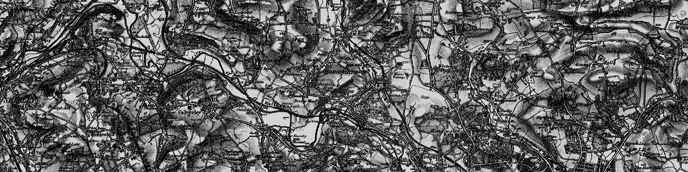 Old map of Cragg Hill in 1898