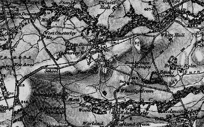 Old map of Craghead in 1898