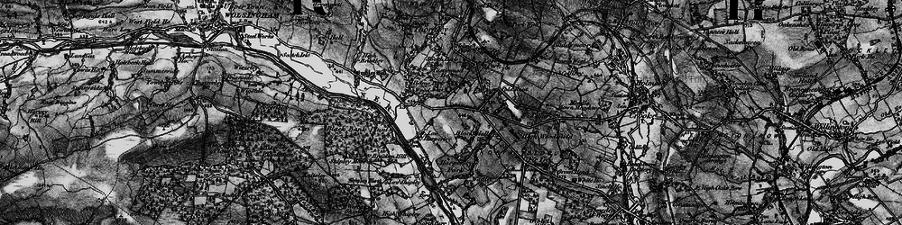 Old map of Helme Park in 1898