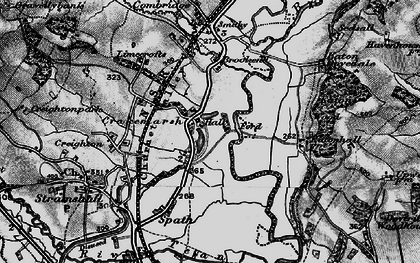 Old map of Crakemarsh in 1897