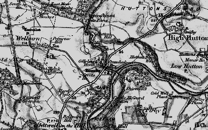 Old map of Crambeck in 1898