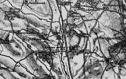 Old map of Cranberry in 1897