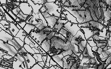 Old map of Crank in 1896