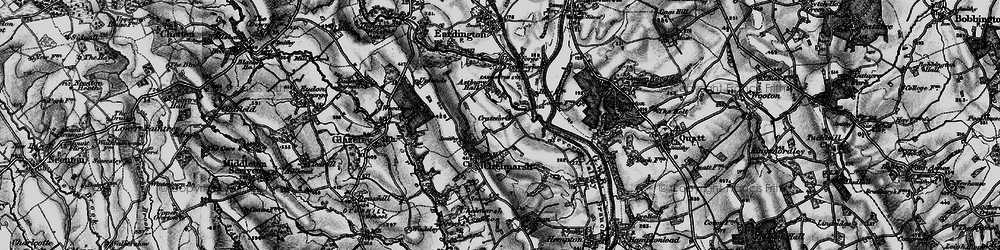 Old map of Crateford in 1899