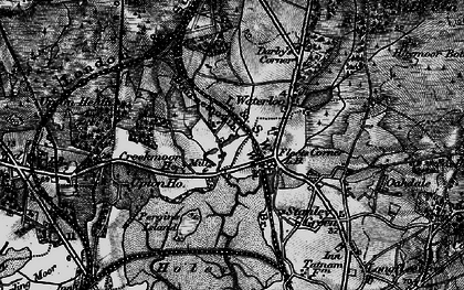 Old map of Creekmoor in 1895