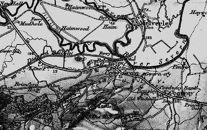 Old map of Bellan Ho in 1899