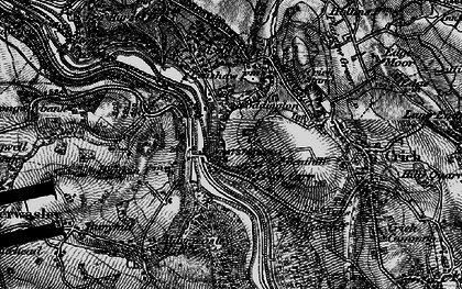 Old map of Benthill in 1896