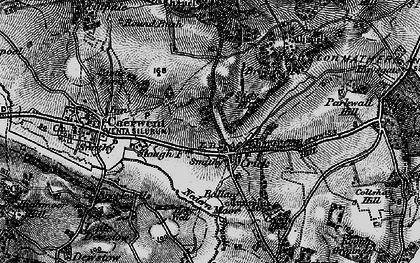 Old map of Broadwell in 1897
