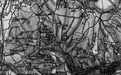 Old map of Cricket Malherbie in 1898