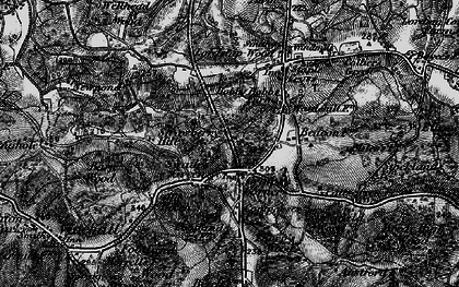 Old map of Cripp's Corner in 1895