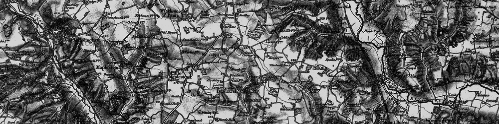 Old map of Cripple Corner in 1895