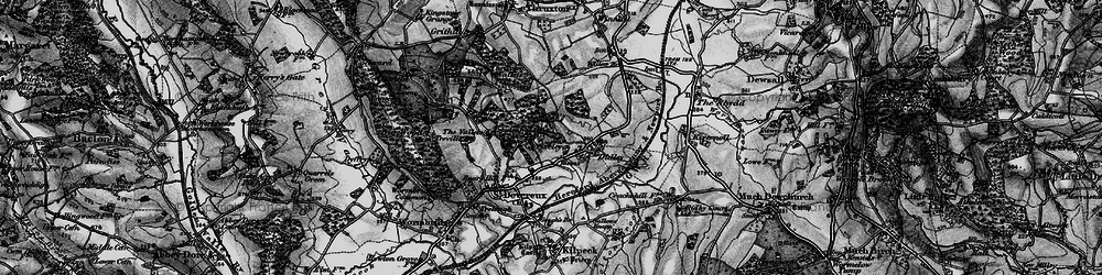 Old map of Crizeley in 1896
