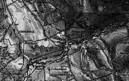 Old map of Croglin in 1897