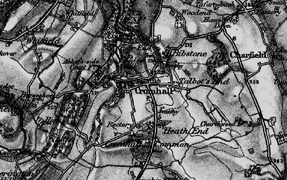 Old map of Cromhall in 1897