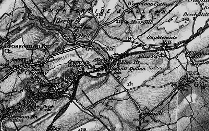 Old map of Crosby Villa in 1897