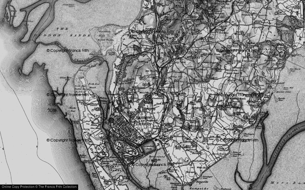 Old Map of Croslands Park, 1897 in 1897