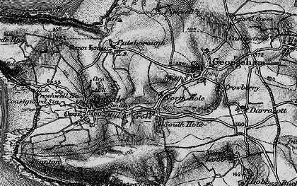 Old map of Cross in 1897