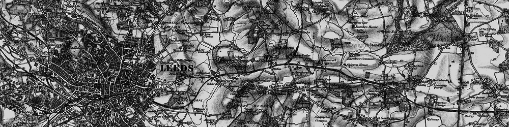 Old map of Cross Gates in 1898