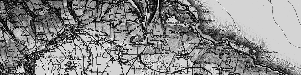 Old map of Crossgates in 1898