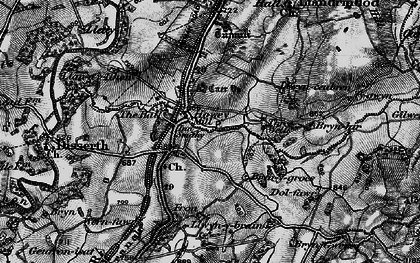 Old map of Bryn-y-groes in 1898