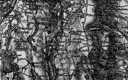 Old map of Crowborough in 1897